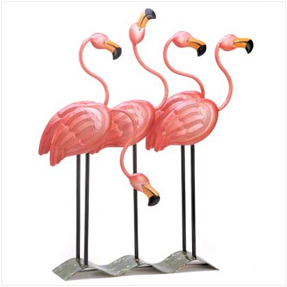 Flock O` Flamingos Decor