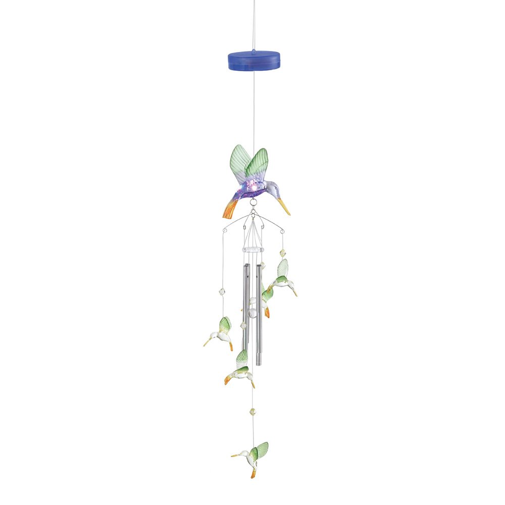 Light-up Hummingbird Windchime